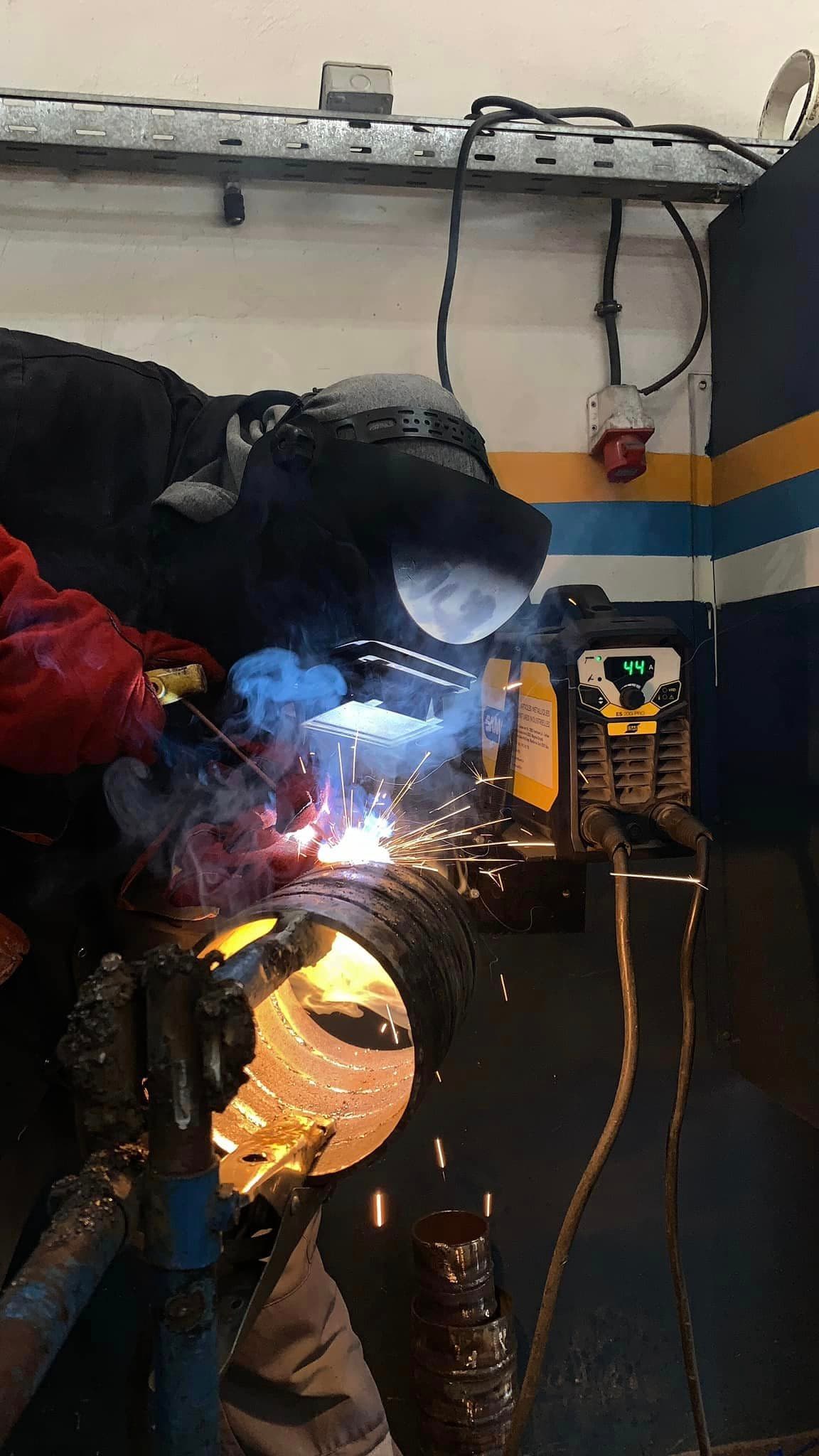 Soudage à l'arc avec électrode enrobée MMA-SMAW