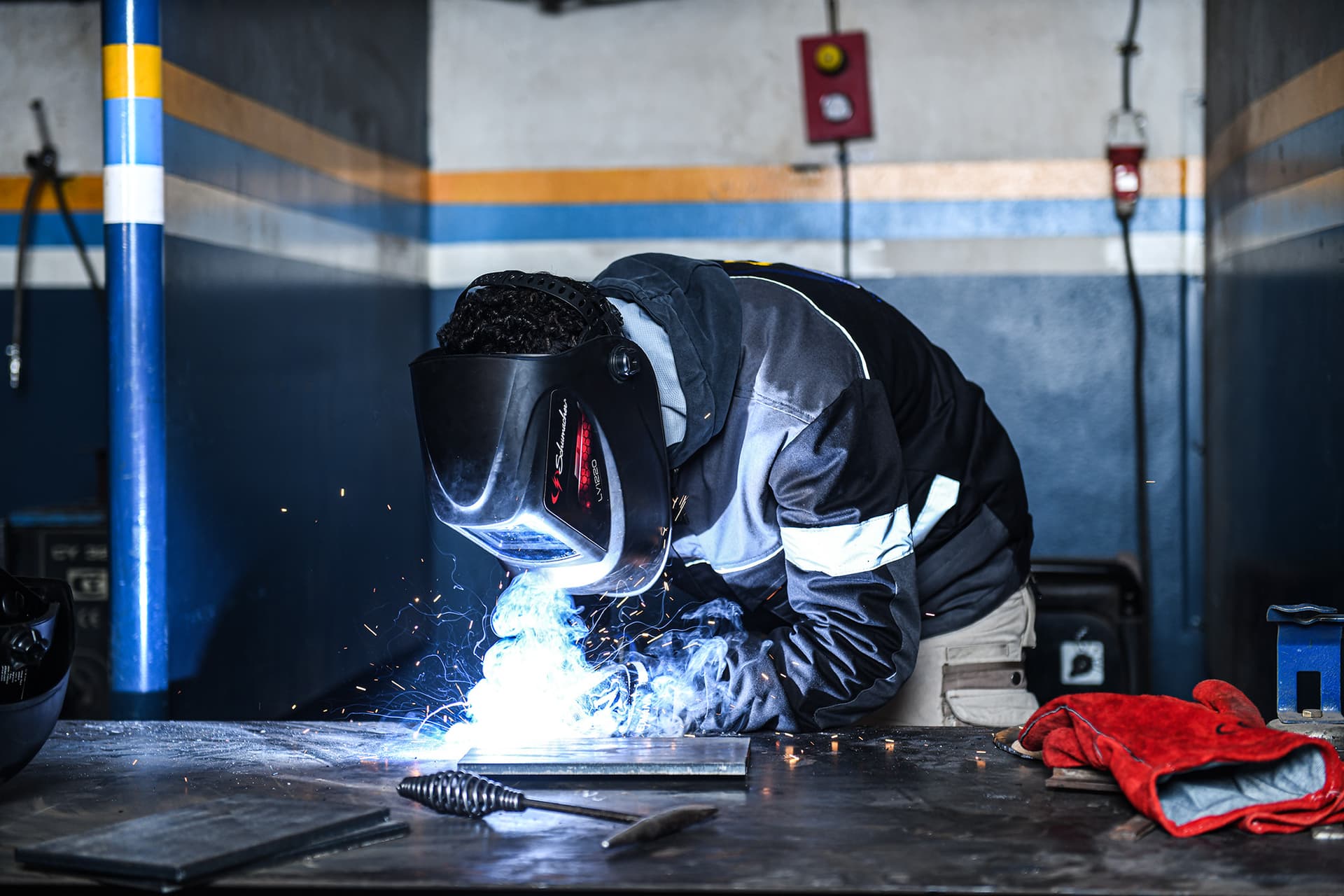 soudage MAG avec fil fourré FCAW et MCAW