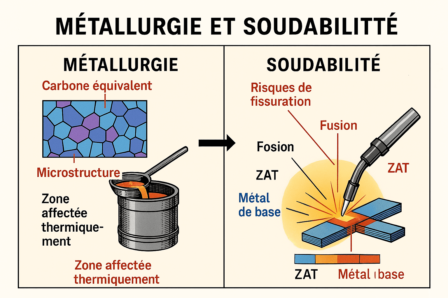 Métallurgie et soudabilité